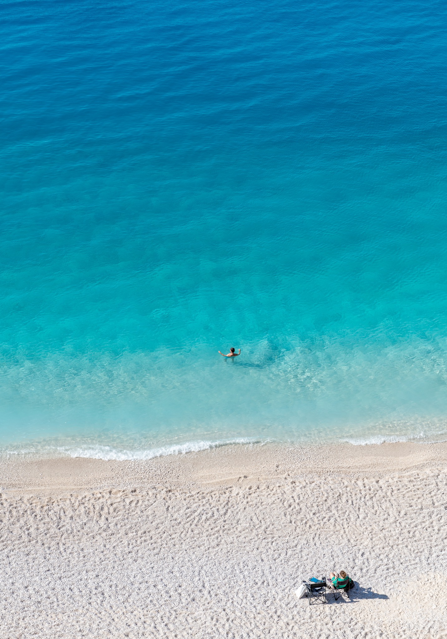 Sandy Beach with crystal water